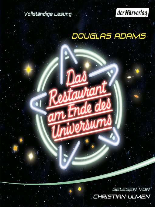 Title details for Das Restaurant am Ende des Universums by Douglas Adams - Wait list